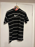 Vintage nike t shirt 90s striped big logo