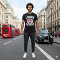 London England Unisex T-Shirt Union Jack Tee Trendy Great Britain Gift Tee