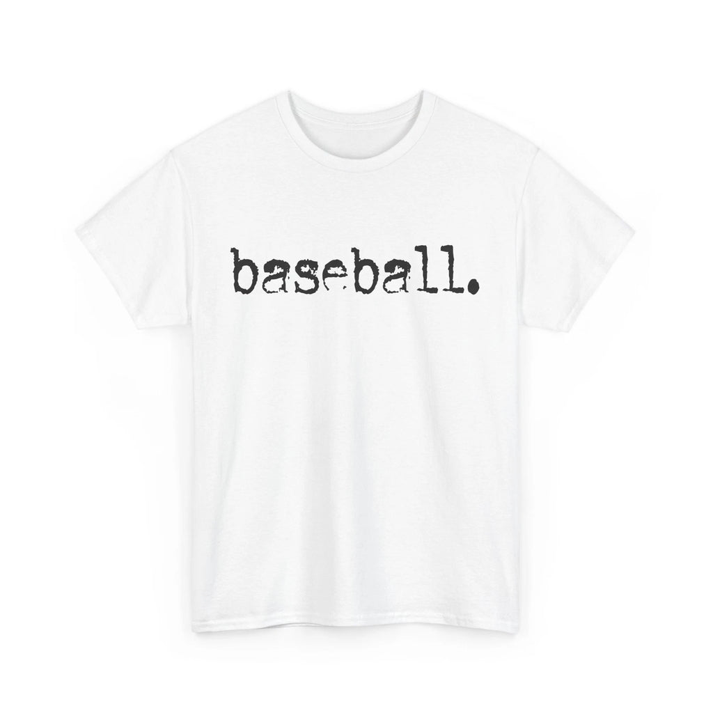 Baseball T-Shirt | Funny Baseball Fan Tee | Baseball Typography Design