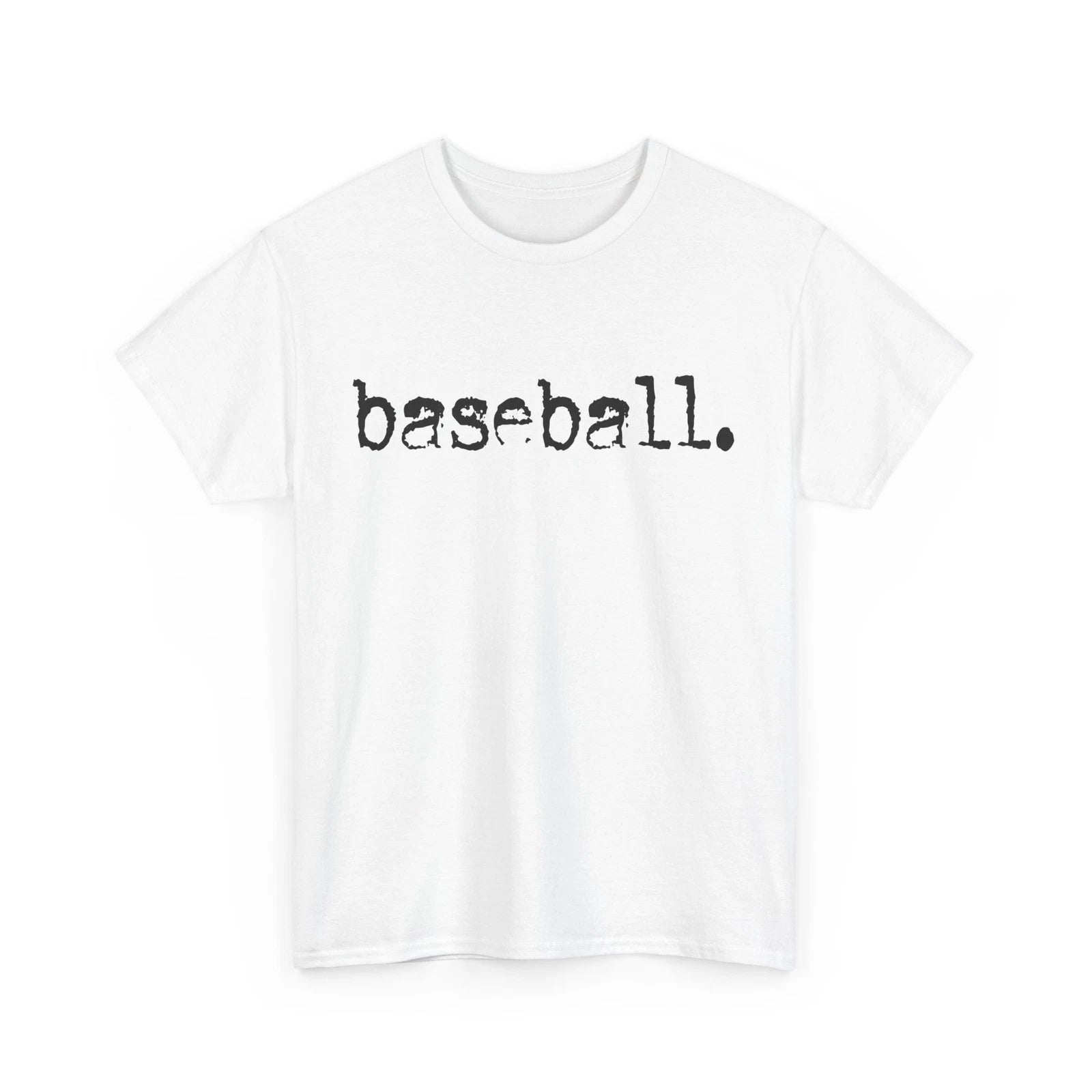 Baseball T-Shirt | Funny Baseball Fan Tee | Baseball Typography Design