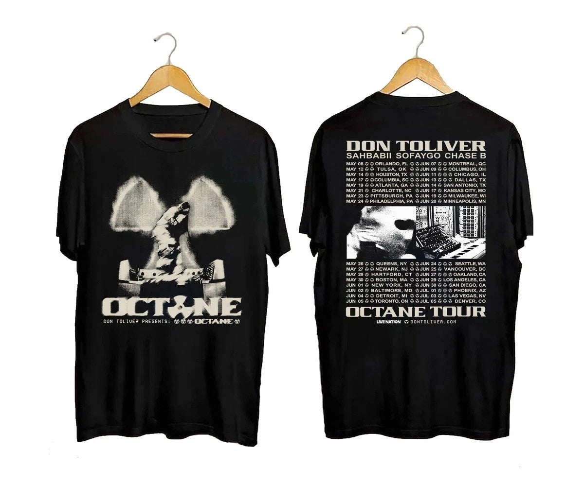Don Toliver Octane Tour 2026 T shirt All Size S-5XL
