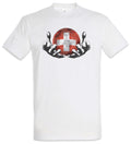 Switzerland Football Magic Ball T-Shirt swiss Soccer Flag World Championship
