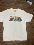 Vintage Y2K  Big Dogs T-Shirt Mens Large It’s Five O'Clock Somewhere White NEW