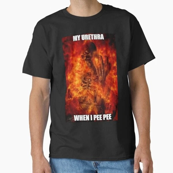 Badass Skeleton Meme #16 Classic T-Shirt Made in USA/AUS T-Shirt S-2XL