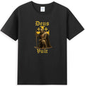Deus Vult - Warrior Of Christ With Jerusalem Cross Men's T-Shirt