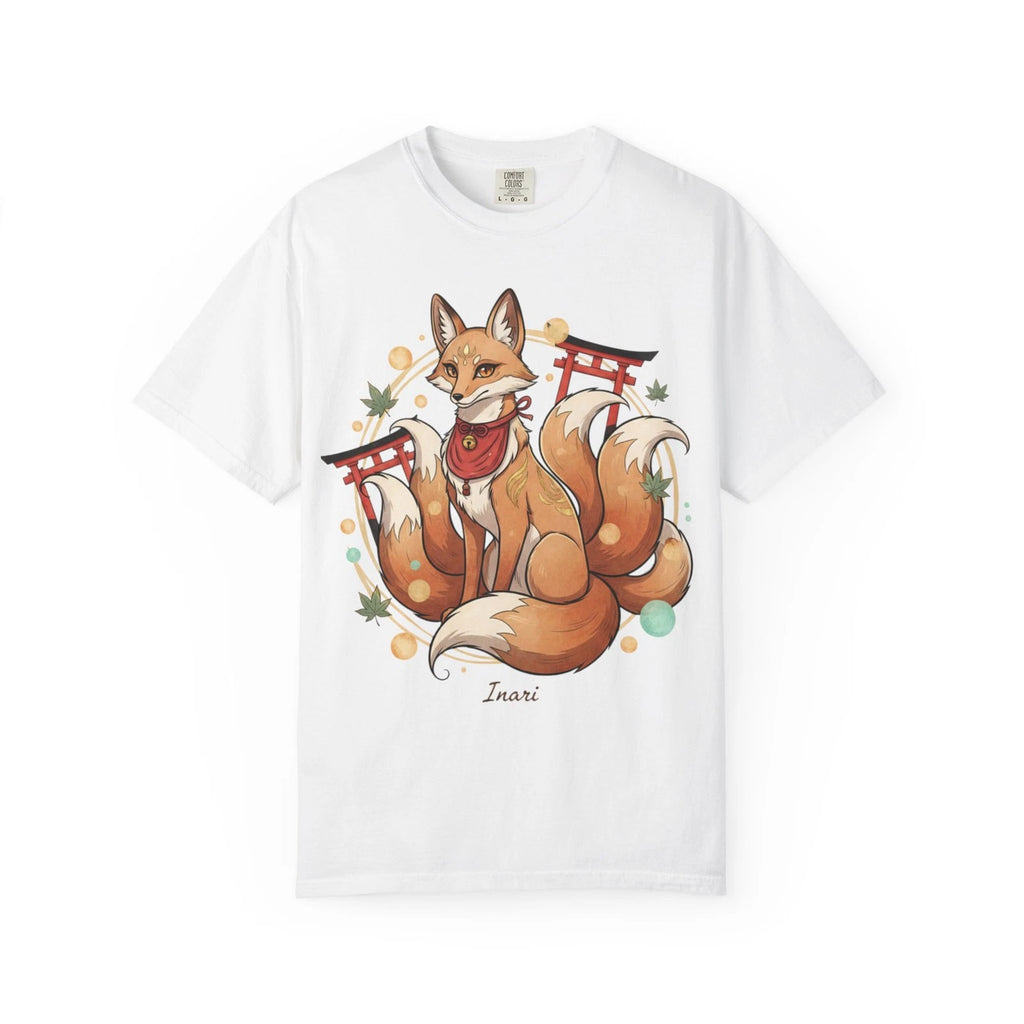 Inari the Fox T-Shirt | Cute Anime Fox Character Graphic Tee | Kawaii Animal