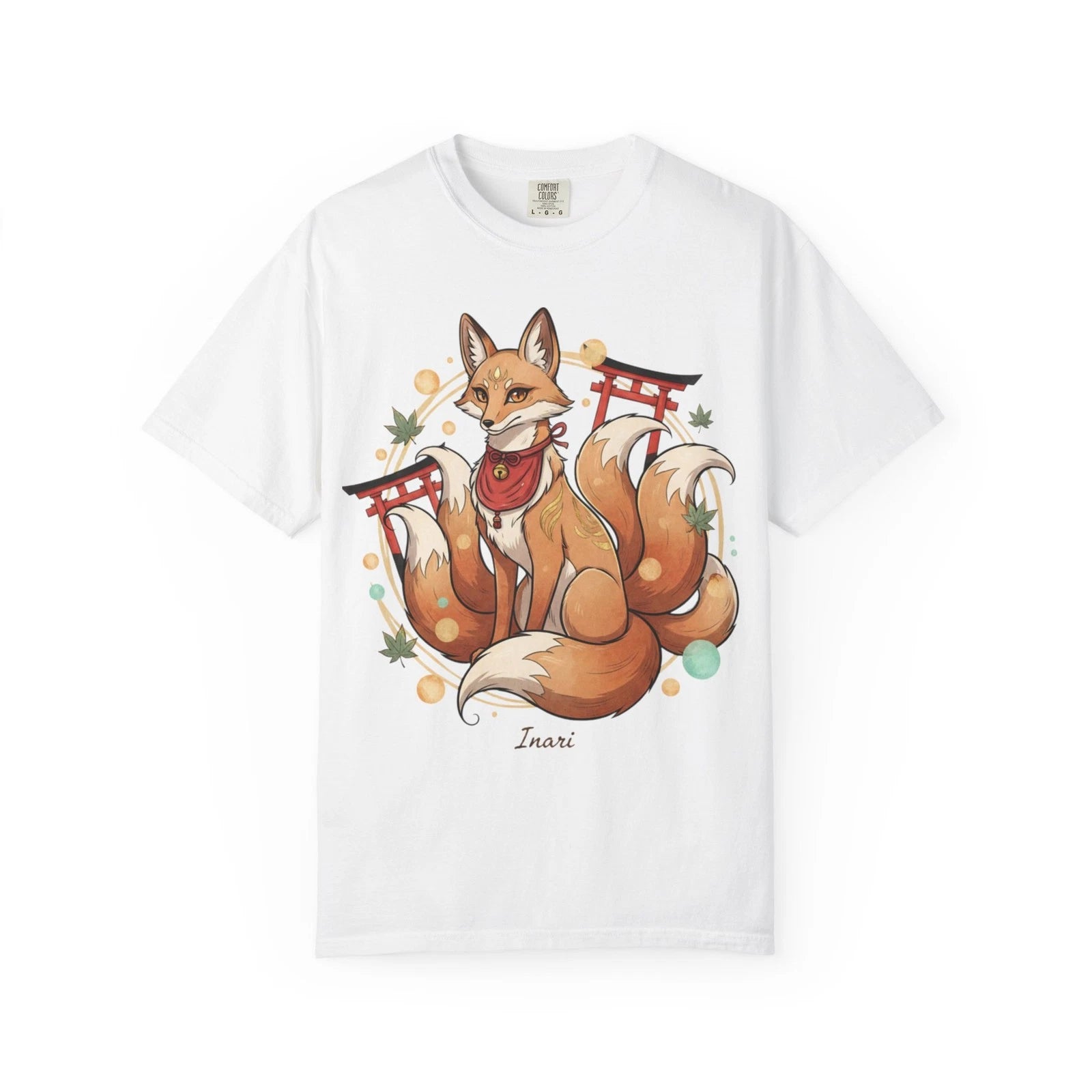 Inari the Fox T-Shirt | Cute Anime Fox Character Graphic Tee | Kawaii Animal