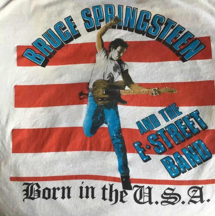 VTG Bruce Springsteen T-shirt Tee Short Sleeve Full Size S to 5XL