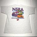 VTG Street Rod Tee Shirt Mens XL Grey Car Classic NSRA Auto Graphic Y2K 2000s