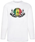 Senegal Football Magic Ball Men Long Sleeve T-Shirt senegalese Soccer Flag