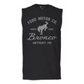 Ford Motor Co Bronco Detroit MI Muscle Shirt Retro Truck Since 1966 4x4 Men's