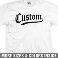 Custom 76er Jersey T-Shirt Old English Sports Team Personalize Logo Design Print
