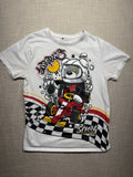 Southpole Shirt Black Street Racing Club  Graphic Logo Teddy Bear Mens Small