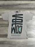 Vintage Volcom Sideways Logo Grey Shirt Retro Y2K Skater - Men’s Small