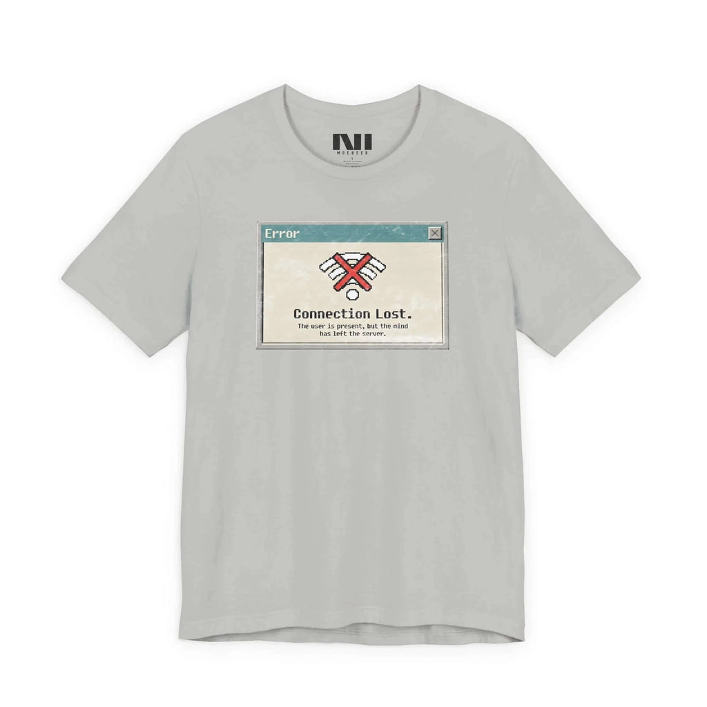 Funny Introvert T-Shirt Connection Lost Retro Offline Graphic Tee MOEBEER