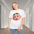 Cute Baby Kiss Face Cartoon Graphic T-Shirt