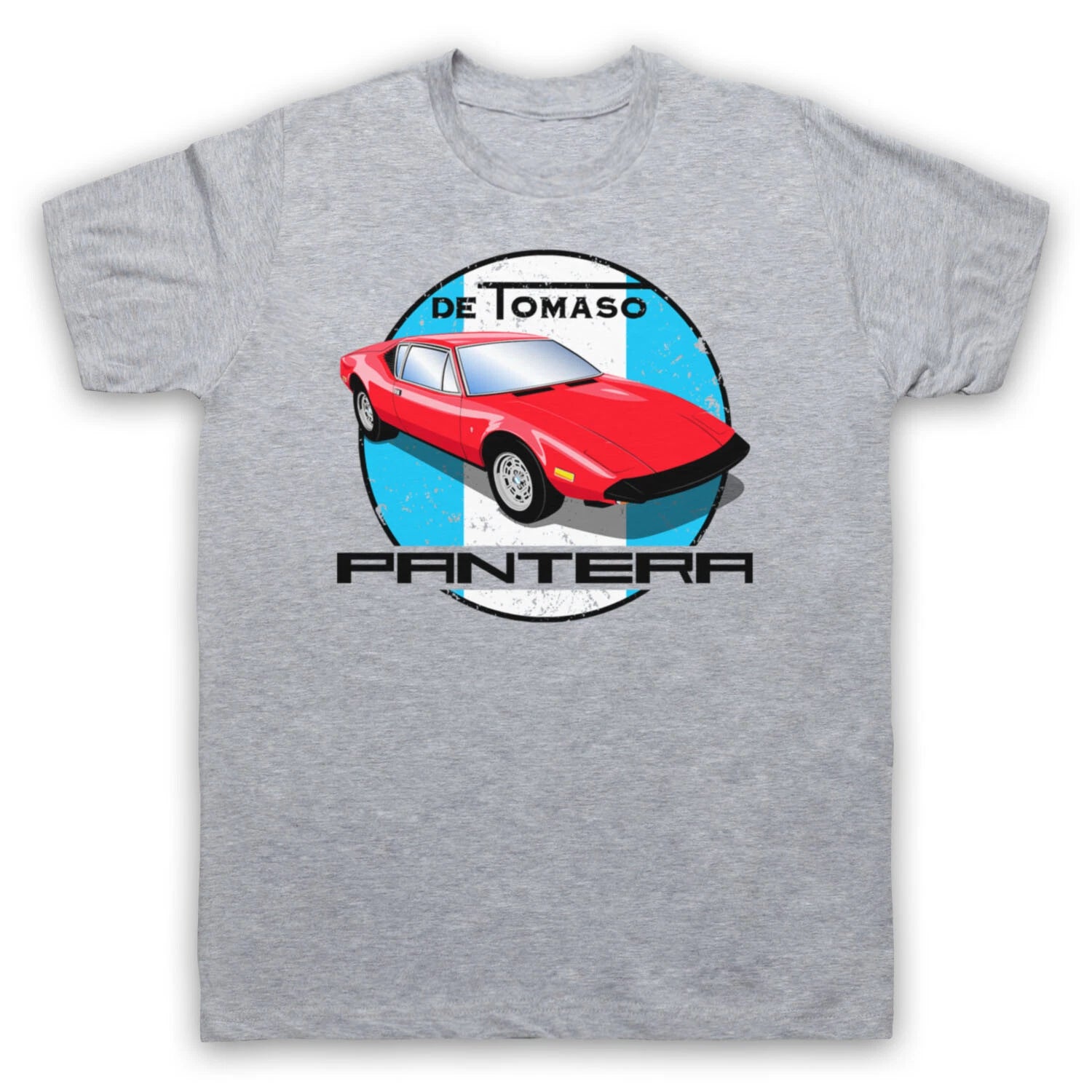 DE TOMASO PANTERA ITALIAN CLASSIC MUSCLE SPORTS CAR MENS & WOMENS T-SHIRT