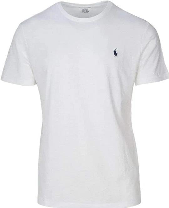 Polo Ralph Lauren Mens Custom Fit Short Sleeve T-Shirt  White Size 2XL