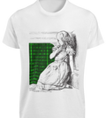 Alice in Wonderland Down the Matrix Rabbit Hole T-SHIRT Encrypted Graphic TEE