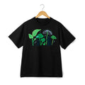 Rainy Garden Cats Unisex Casual T-Shirt - Everyday Nature Tee