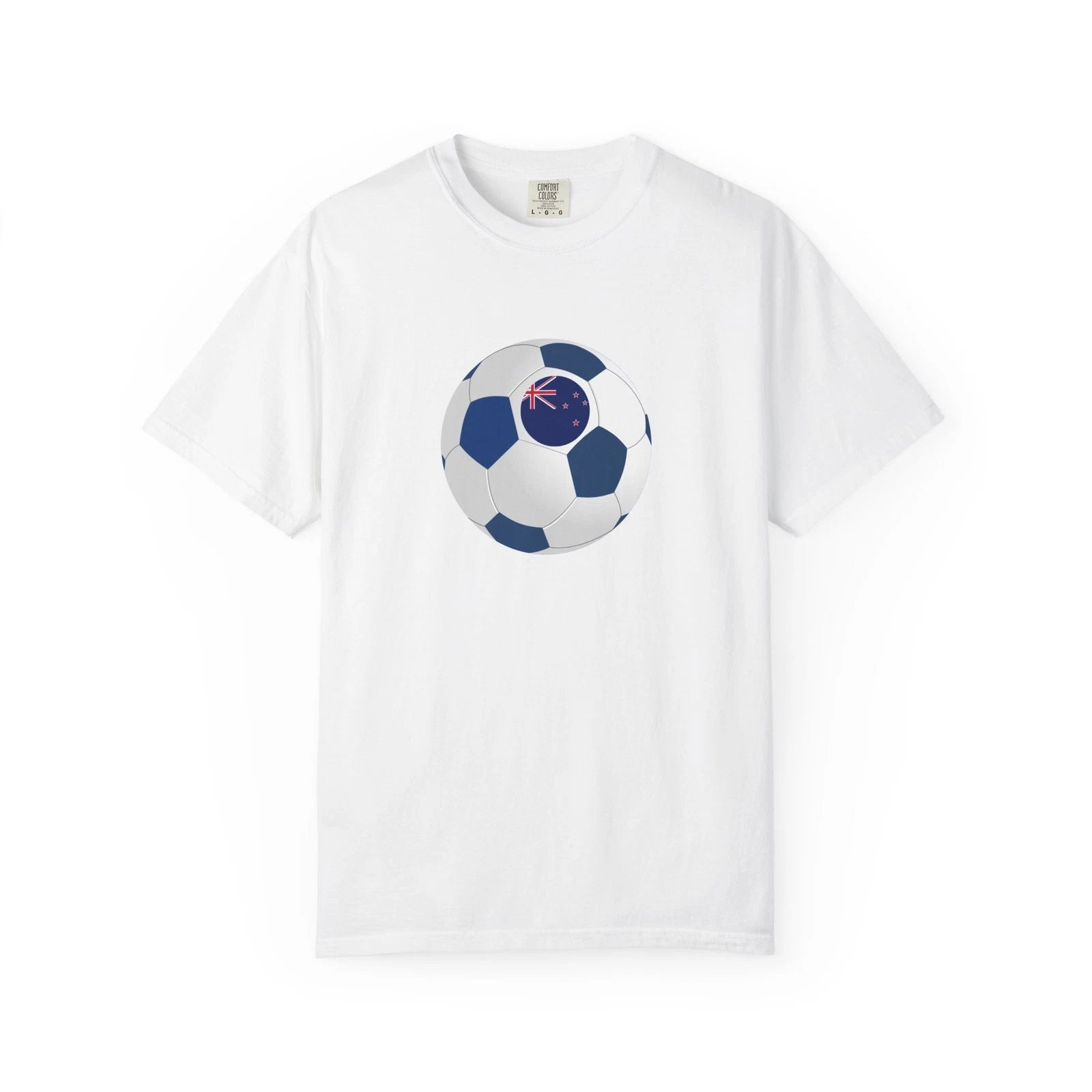 Blue Soccer Ball T-shirt | Sports Graphic Tee