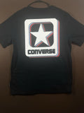 Converse All Star Graphic Star Logo Black Large NWT Short Sleeve T-Shirt