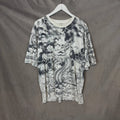 Vintage Dragon All Over Print T-Shirt Y2K Tribal Graphic Oversized