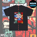 Grand Theft Auto III GTA 3 Box Art Design Black T-Shirt S-5XL Retro Tee Free S&H