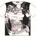 T Shirt My life tattoo Street Fashion Mens Ladies
