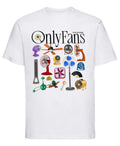 Only Fans Fancy T-Shirt | Funny Graphic Tee with Actual Fan Design