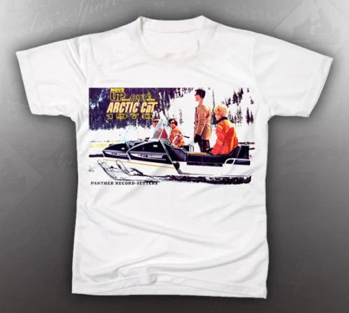 VINTAGE ARCTIC CAT 1970 PANTHER TEE-SHIRT LIKE NOS