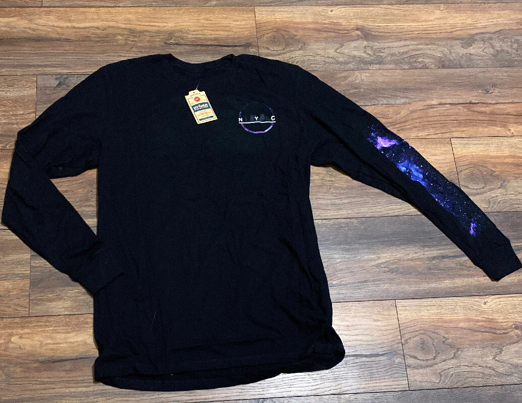 Urban Pipeline Long Sleeve Graphic T-Shirt New York City NYC UP Authentic Tee