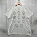 Adidas World Cup Shirt Mens Large White Russia 2018 FIFA Soccer Ball Graphic