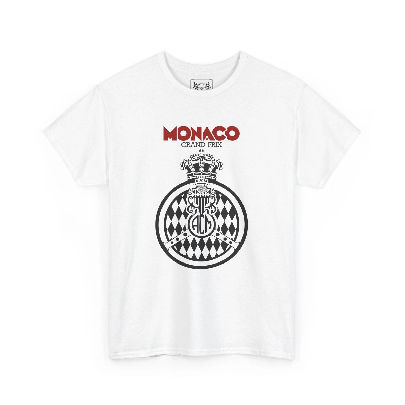 Monaco Grand Prix Vintage T-Shirt - Formula Racing Circuit Tee - Race Fans Gift