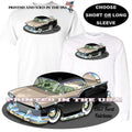 Ford Fairlane 1957 Classic Coupe Vintage Show Car Cartoon Art T Shirt