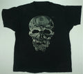 Rare VTG UBER TEES Gothic Metal Skull 1984 Single Stitch T Shirt 80s 90s Black