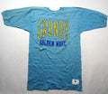 Vtg 80s Grundy Golden Wave Virginia HS Jersey Style T-Shirt Sz M 50/50 USA Made