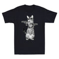 Cat Gangster With Gun Meme Funny Gift Lover Cat Novelty Men's Cotton T-Shirt Tee