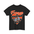 Skull Cowboy Heart Graphic Urban Street Style Tee