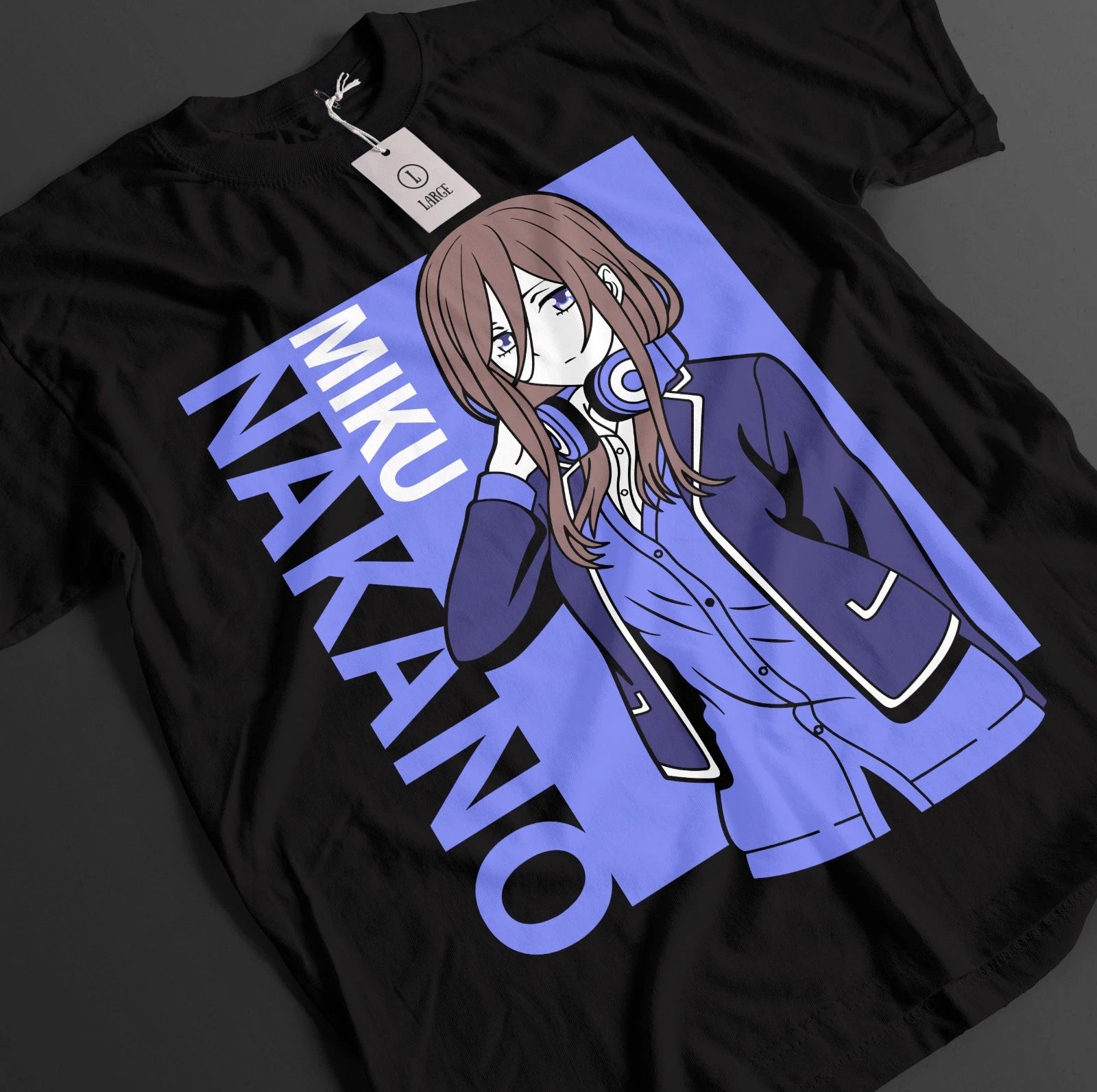 The Quintessential Quintuplets Shirt Miku Tshirt Nino T-Shirt Ichika Anime Tee