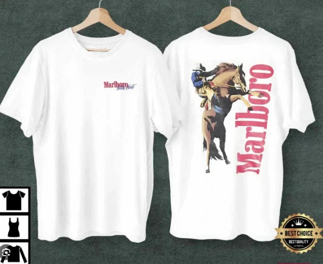 Vintage 90s Marlboro Cowboy T-shirt