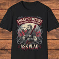 Vlad the Impaler T-Shirt, Dark Humor Medieval Graphic Tee, Vlad Dracula Shirt