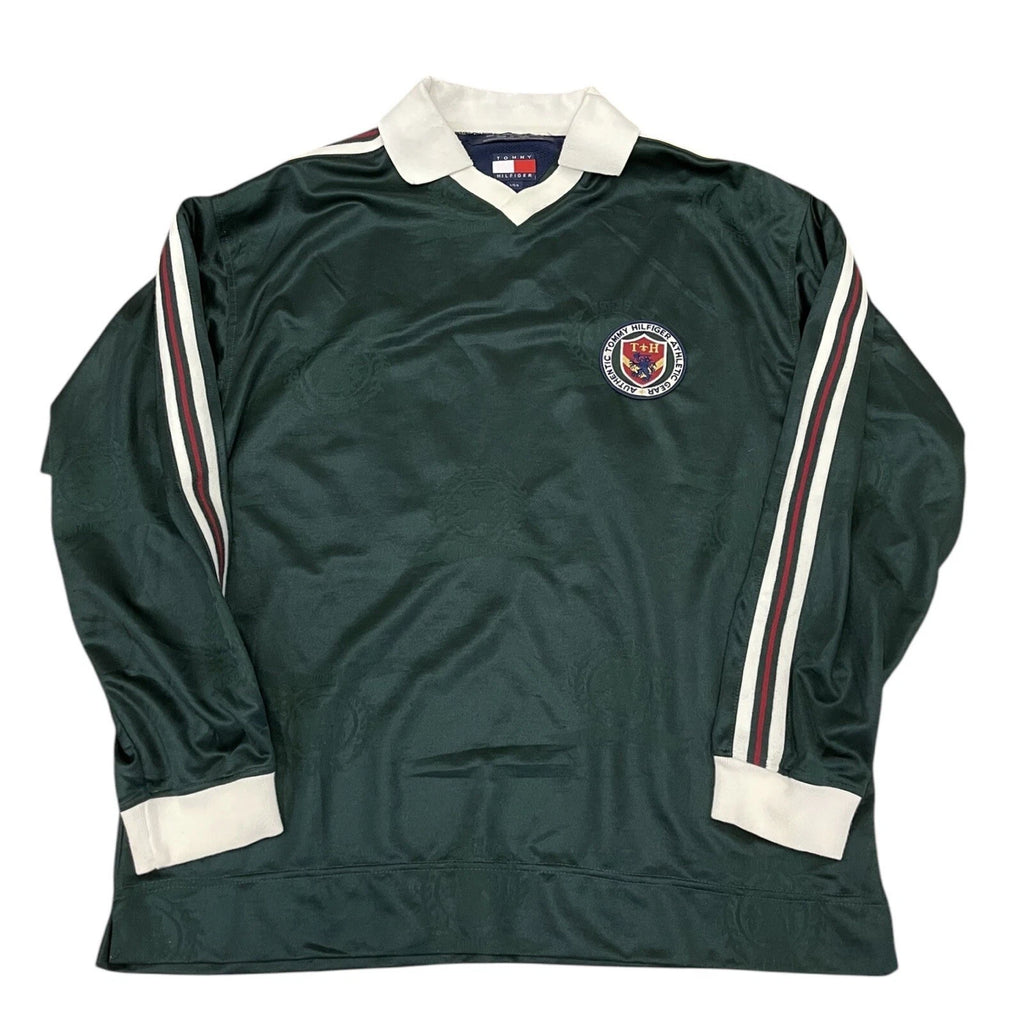 Vintage Tommy Hilfiger 88 Soccer Jersey shirt 90s Sz Large
