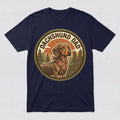 Dachshund Dad T-Shirt Wiener Dog Dad Gift Men Graphic Tee Fathers Day Cute
