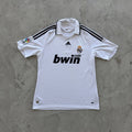 Vintage Adidas Real Madrid Home Jersey 2008 2009 Bwin Soccer Shirt White Size L