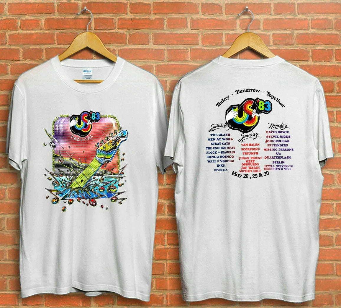 VINTAGE 1983 US FESTIVAL T-SHIRT NEW