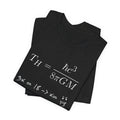 Funny Physics TShirt Hawking Radiation Equation Math Nerd Geek Gift Men Women Te