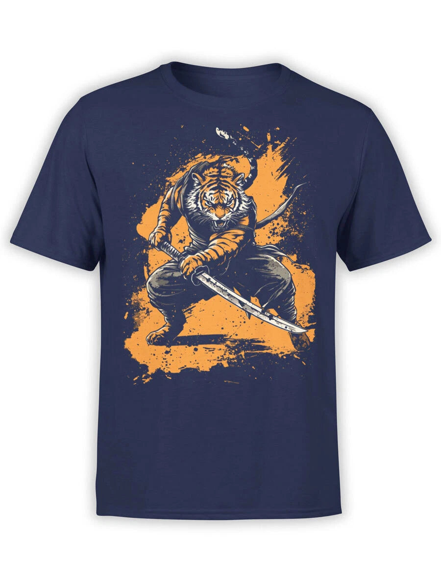 FANTUCCI Tiger T-Shirt Collection | Samurai Spirit Tiger T-Shirt | Unisex