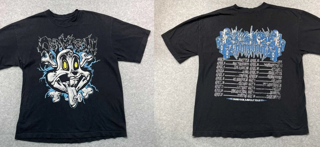 OsamaSon Jumpout Graphic Tee Shirt Streetwear Black HipHop T-Shirt S-5XL