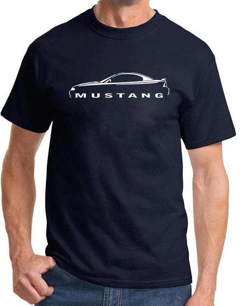 1994-98 Ford Mustang Hardtop Classic Outline Design Tshirt NEW COLORS